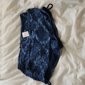 NWT PINK VS blue python shorts